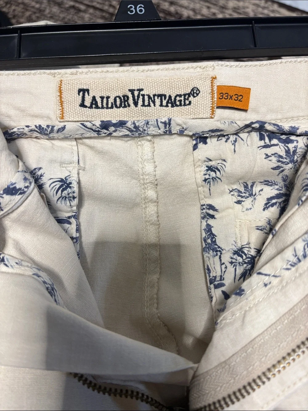 Tailor Vintage Light Beige Chino Pants